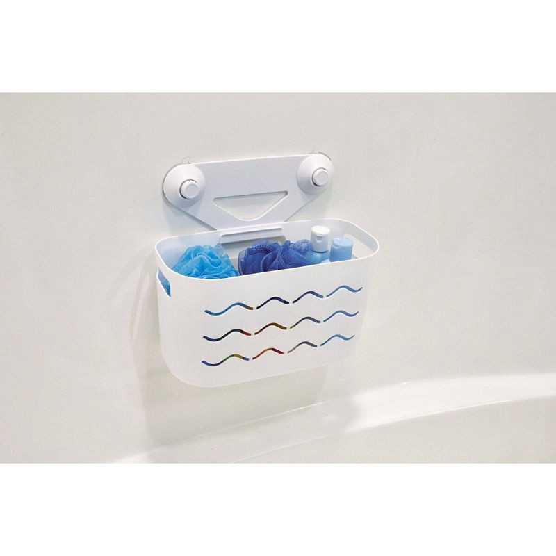slide 6 of 9, Kids' Medium Shower Caddy White - Pillowfort™, 1 ct