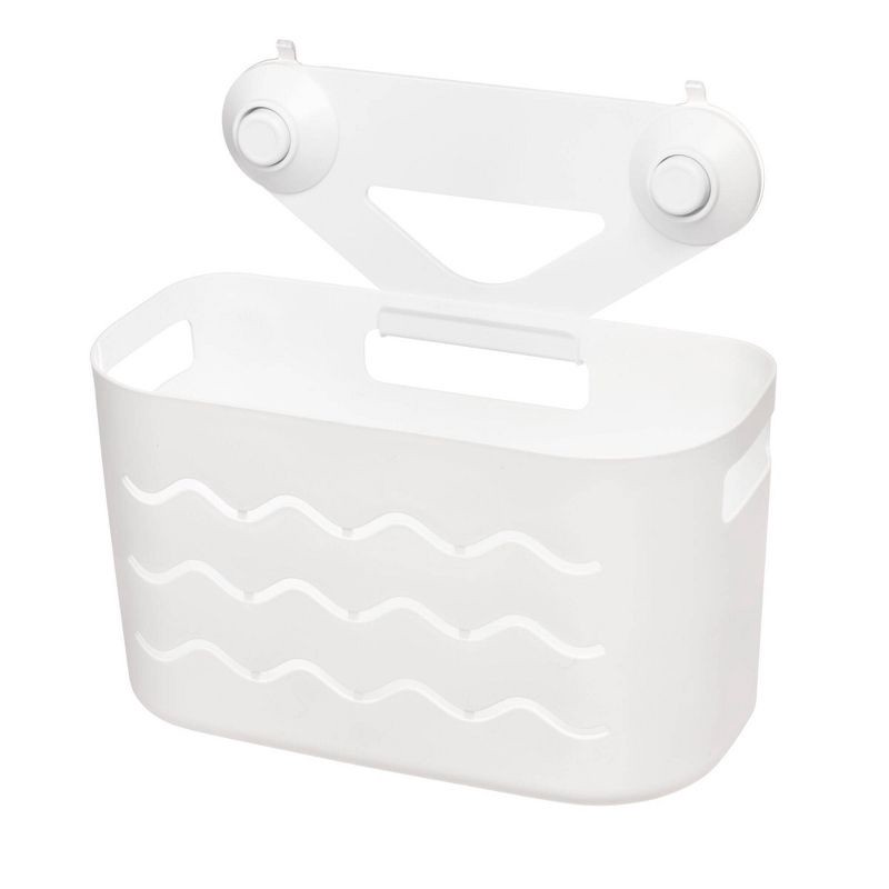 slide 1 of 9, Kids' Medium Shower Caddy White - Pillowfort™, 1 ct