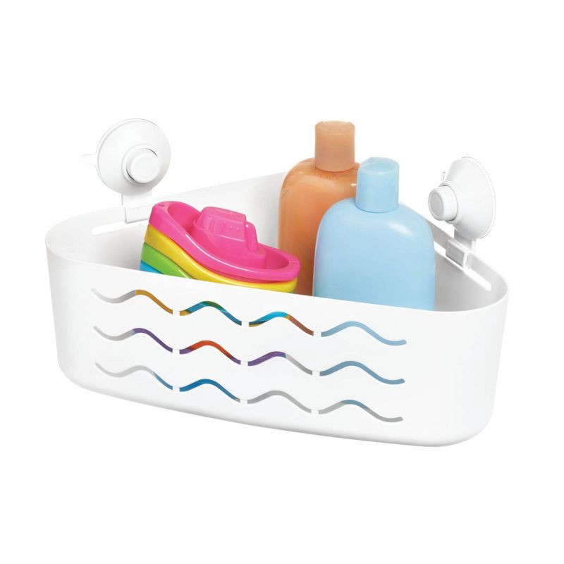 slide 2 of 6, Kids' Shower Caddy Corner White - Pillowfort™, 1 ct