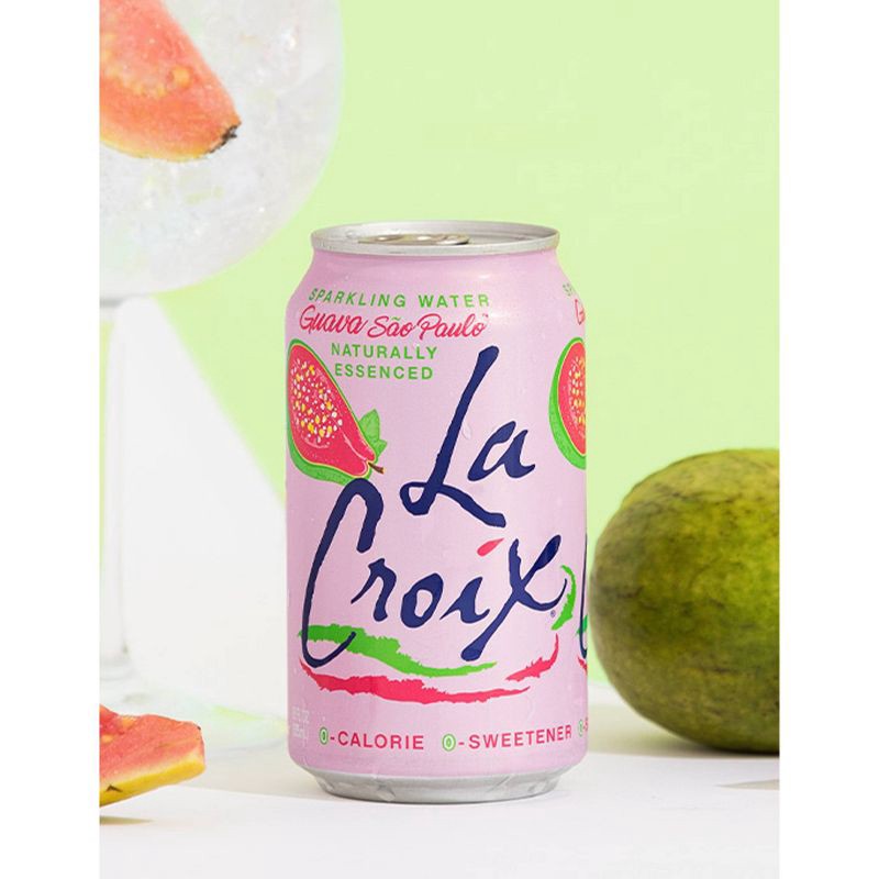 slide 3 of 6, LaCroix Sparkling Water Guava Sao Paulo - 8pk/12 fl oz Cans, 8 ct; 12 fl oz