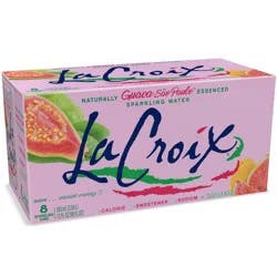 LaCroix Sparkling Water Guava Sao Paulo - 8pk/12 fl oz Cans