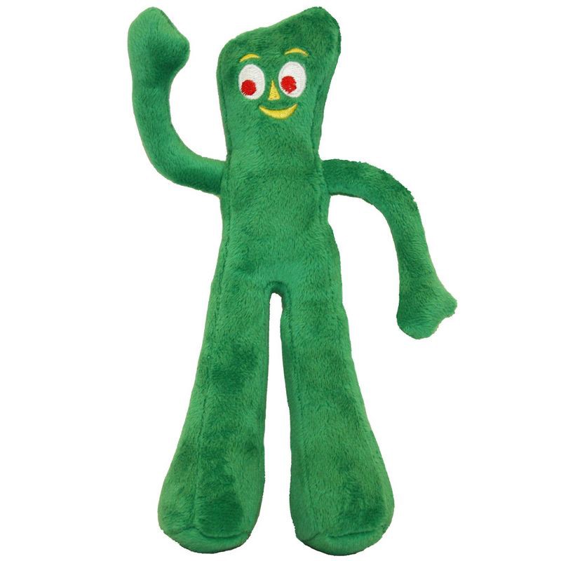 slide 1 of 4, Multipet Gumby Plush Dog Toy - 9", 1 ct