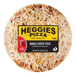 Heggies Pizza Heggies Double Cheese Frozen Pizza - 20oz