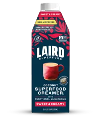 Laird Superfood Plant-Based Liquid Sweet & Creamy Superfood Creamer