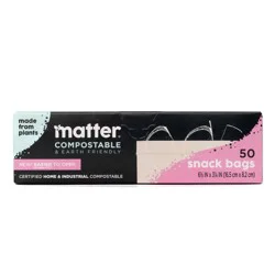 Matter Compostable Snack Bags - 50ct