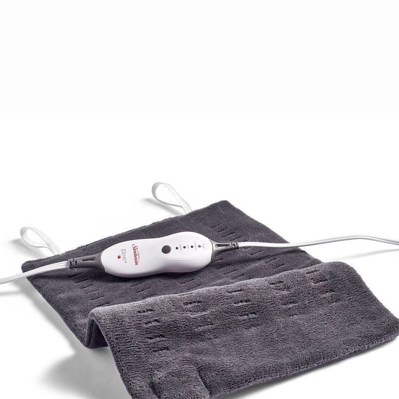 slide 2 of 6, Sunbeam Premium Machine Washable Integrated Heating Pad with Compact Storage - Standard Size, 1 ct