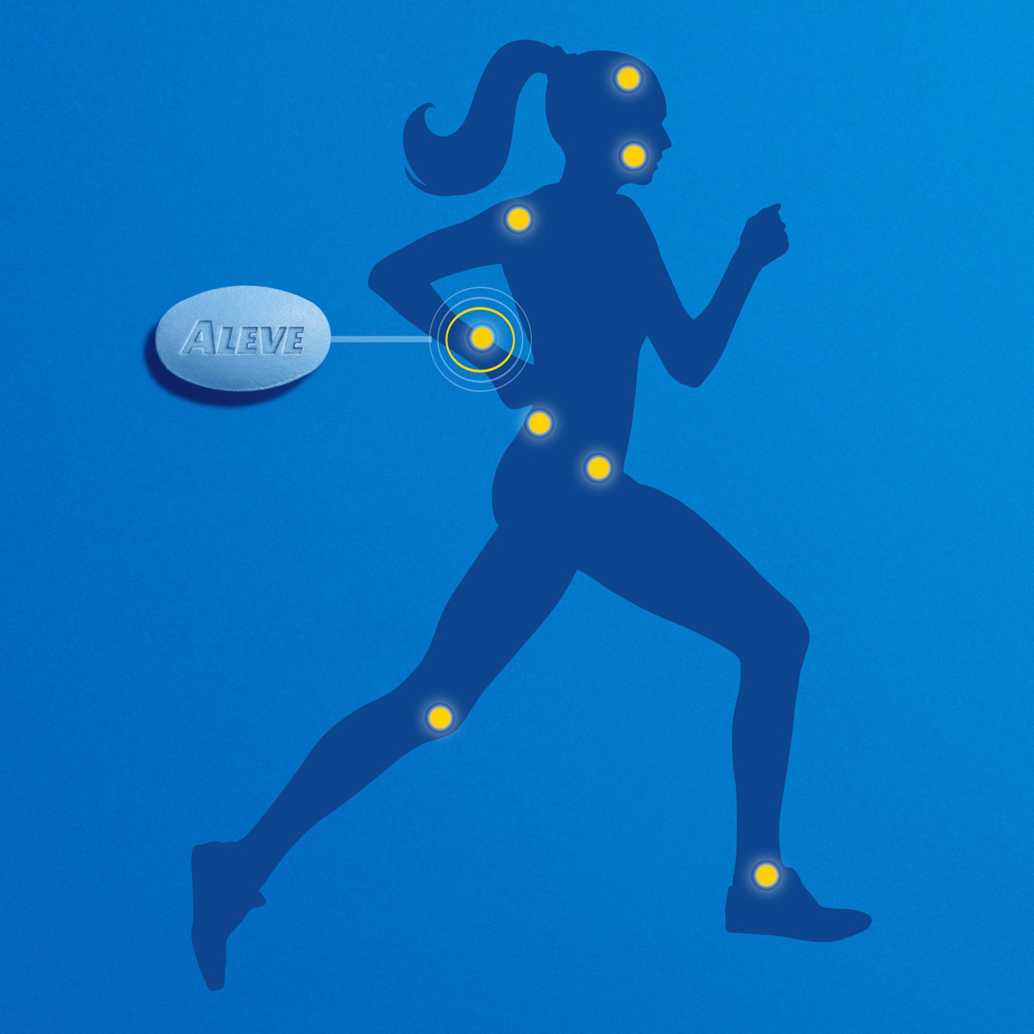 Aleve Naproxen Sodium Arthritis Pain Reliever & Fever Reducer Tablets