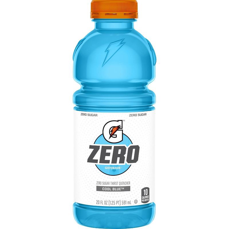 slide 3 of 3, Gatorade G Zero Cool Blue Sports Drink - 8pk/20 fl oz Bottles, 8 ct; 20 fl oz