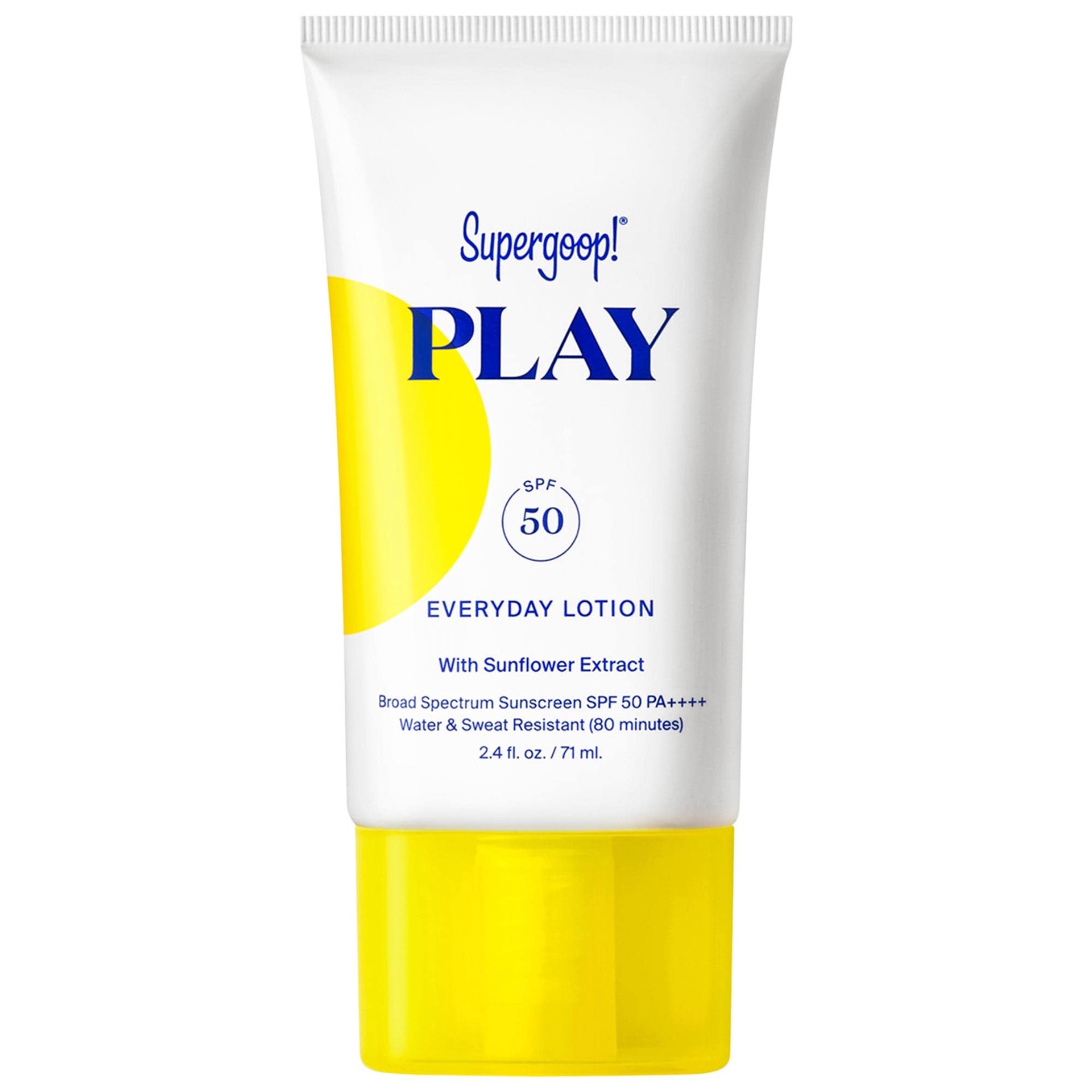 Supergoop! Mini PLAY Everyday Lotion SPF 50 with Sunflower Extract 2.4 oz/ 71 mL