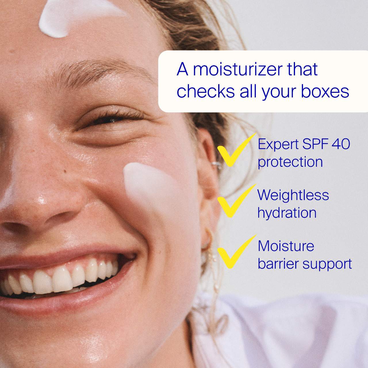 slide 4 of 9, Supergoop! Triple Prep Weightless Multitasking Moisturizer SPF 40 Face Sunscreen 1.7 oz / 50 mL, 1.7 oz / 50 ml