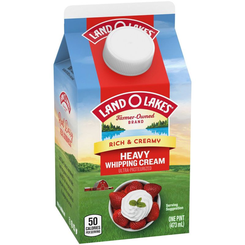 slide 7 of 8, Land O'Lakes Creamers Land O Lakes Heavy Whipping Cream - 1pt, 1 pint