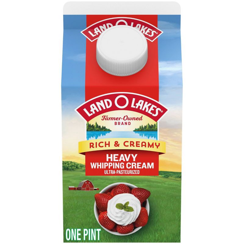 slide 1 of 8, Land O'Lakes Creamers Land O Lakes Heavy Whipping Cream - 1pt, 1 pint