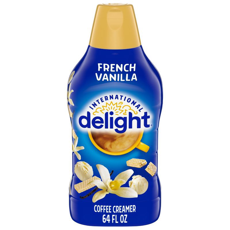 slide 1 of 11, International Delight French Vanilla Coffee Creamer - 0.5gal Bottle, 1/2 gal
