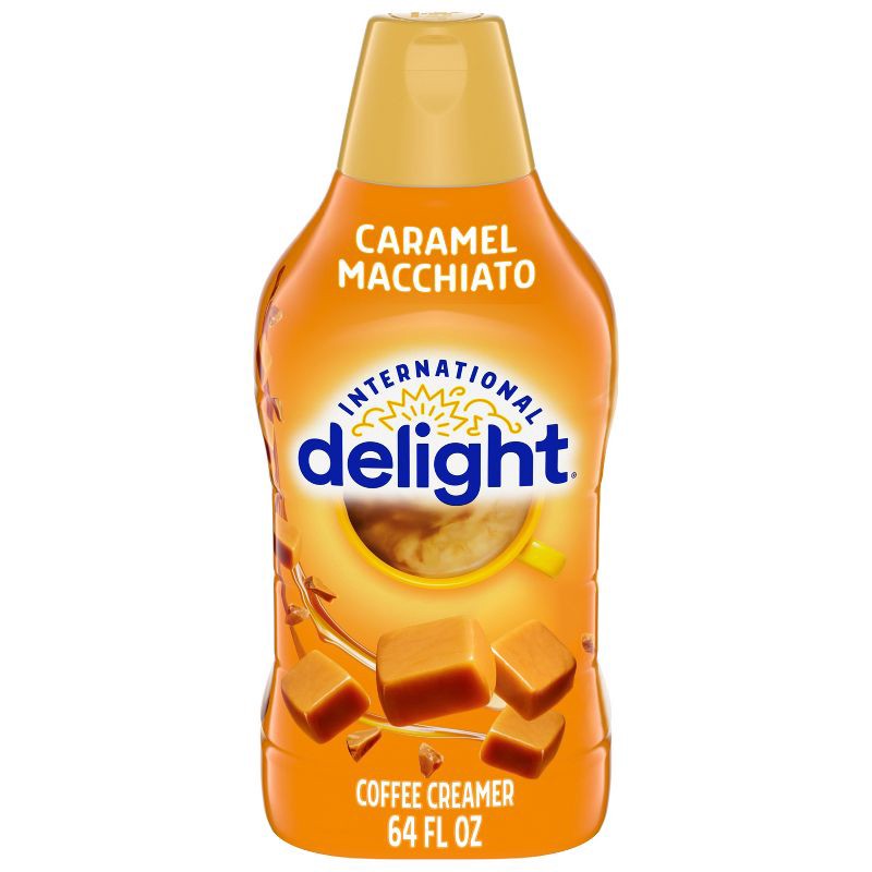 slide 1 of 12, International Delight Caramel Macchiato Coffee Creamer - 64 fl oz, 64 fl oz