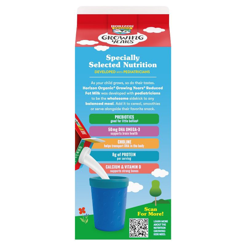 slide 15 of 15, Horizon Organic Growing Years 2% Milk with DHA Omega-3 - 59 fl. oz., 3 x 59 fl. oz.