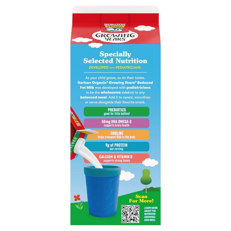 slide 16 of 16, Horizon Organic Growing Years 2% Milk with DHA Omega-3 - 0.5gal, 3 x 0.5 gal