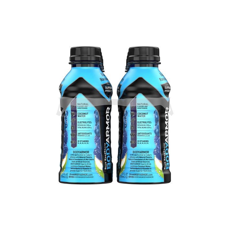 slide 3 of 8, BODYARMOR Blue Raspberry Sports Drink - 8pk/12 fl oz Bottles, 8 ct; 12 fl oz