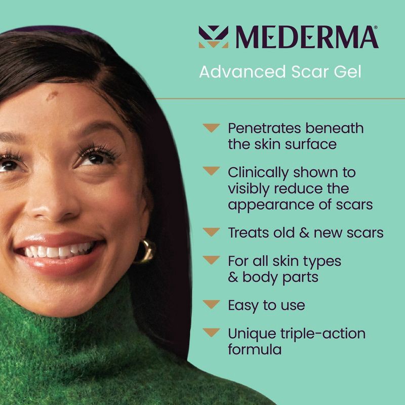 slide 6 of 9, Mederma Advanced Scar Gel - 0.7oz, 0.7 oz