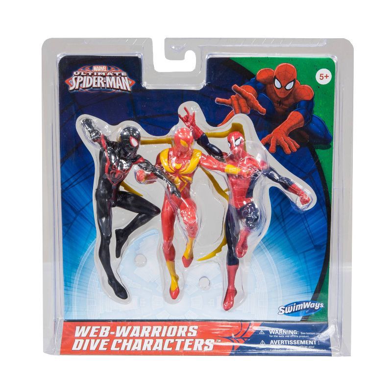 slide 2 of 5, Disney Swimways Marvel Spider-Man Web Warriors Dive Characters - 3pk, 3 ct