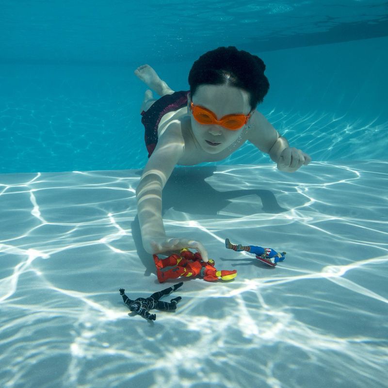 slide 3 of 5, Disney Swimways Marvel Spider-Man Web Warriors Dive Characters - 3pk, 3 ct