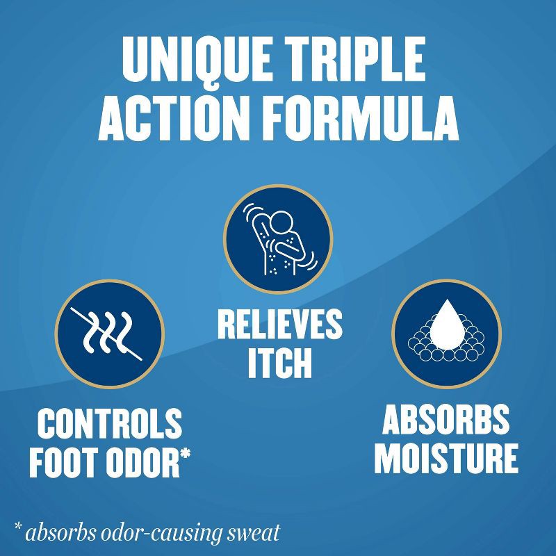 slide 3 of 7, Gold Bond Medicated Foot Powder - 10oz, 10 oz