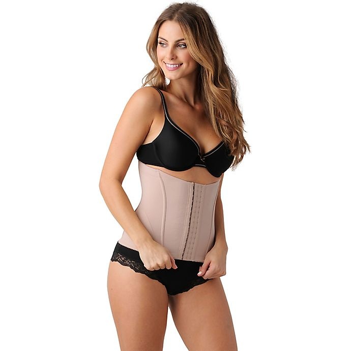 slide 2 of 3, Belly Bandit Mother Tucker Size Small Corset - Nude, 1 ct