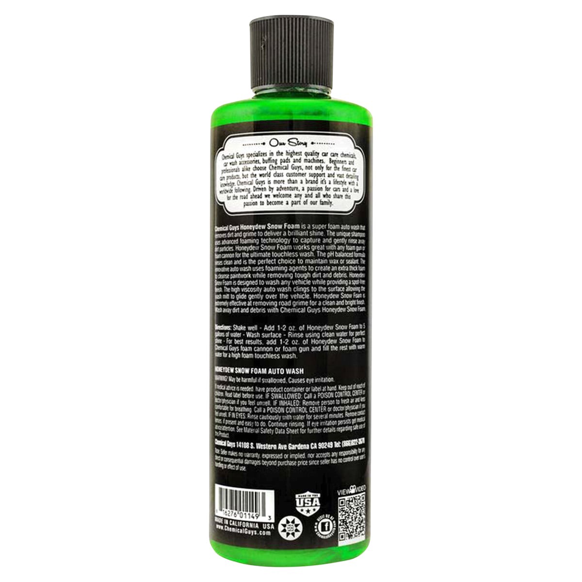 slide 2 of 2, Chemical Guys Honeydew Snow Foam Extreme Suds Cleansing Wash Shampoo, 1 ct