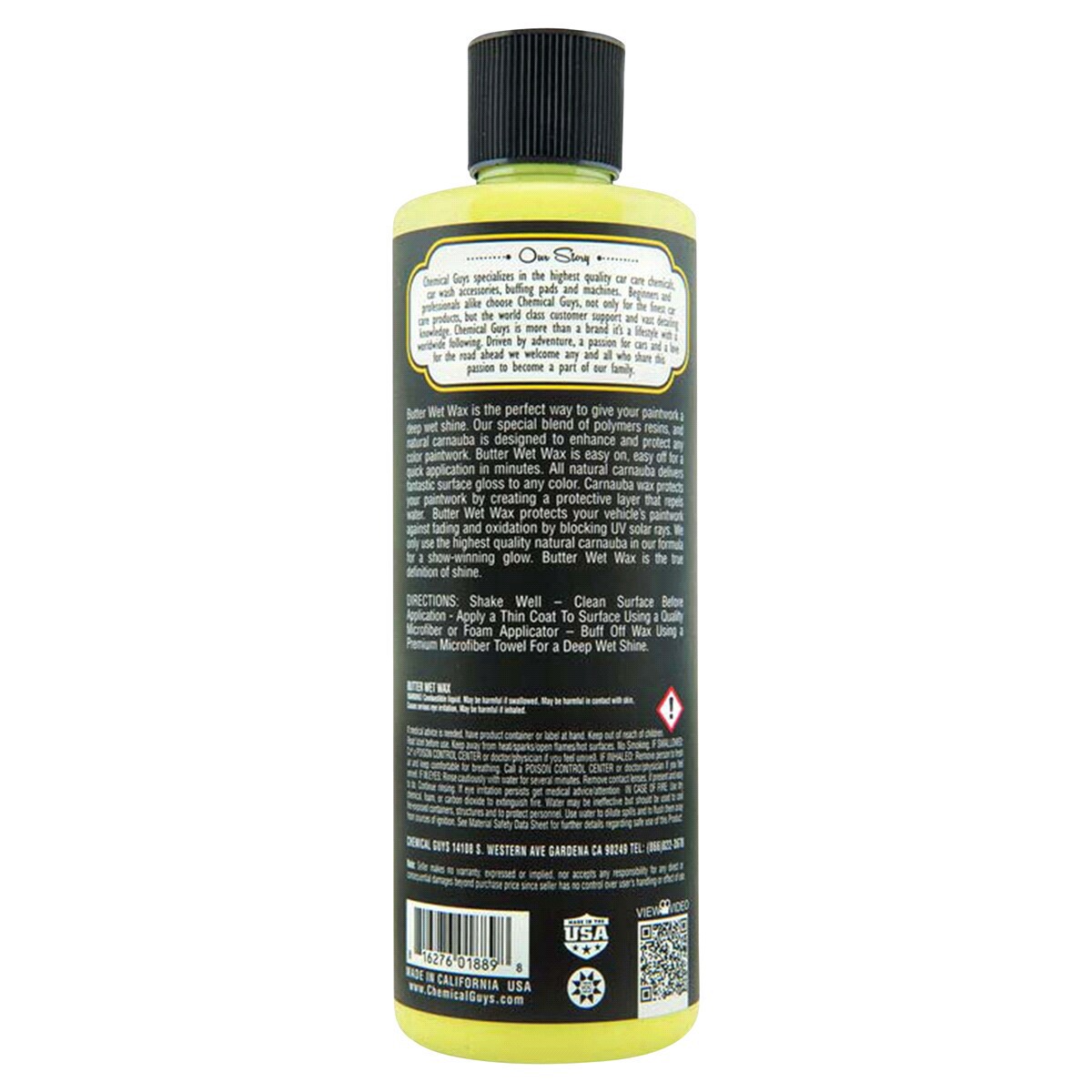 slide 2 of 2, Chemical Guys Butter Wet Wax Warm & Deep Carnauba Shine, 16 fl oz