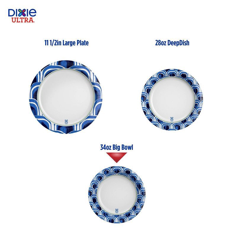 slide 2 of 6, Dixie Ultra Big Bowl - 16ct/34oz, 16 ct, 34 oz
