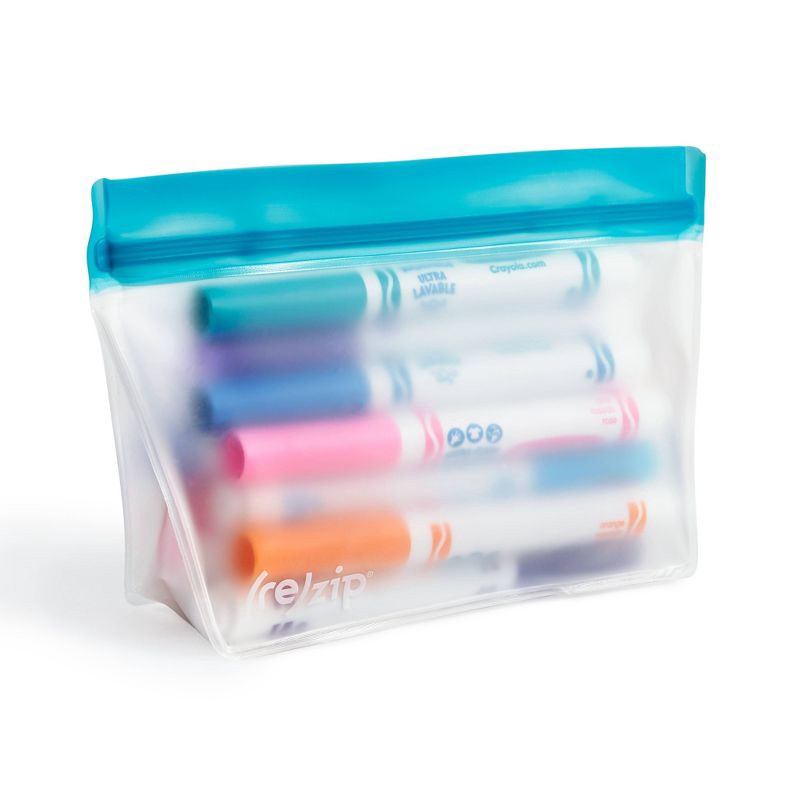 slide 4 of 10, (re)zip Reusable Leakproof Food Storage Stand-Up Quart Bag - 4 Cup (Colors May Vary), 1 ct