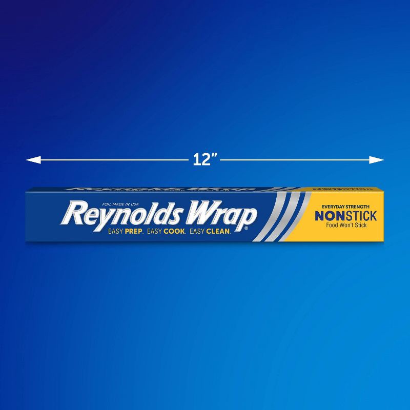 slide 2 of 9, Reynolds Wrap Non-Stick Aluminum Foil - 130 sq ft, 130 sq ft