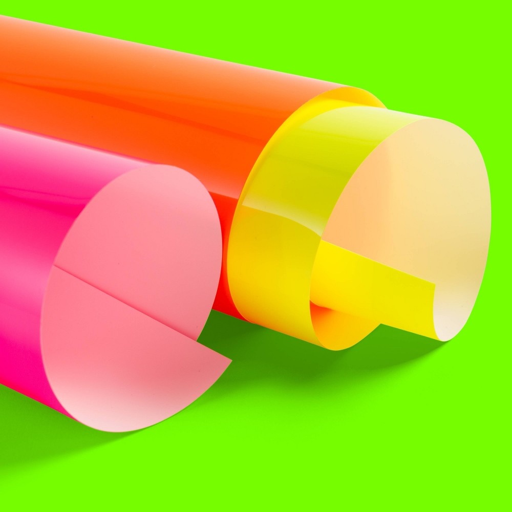 slide 3 of 4, Cricut Everyday Iron-On Neon Glow Sticks Sampler, 3 ct