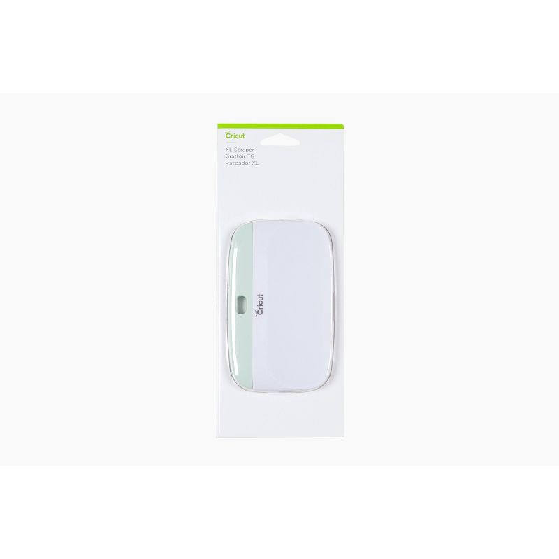 slide 2 of 3, Cricut XL Scraper - Mint: Craft Hand Tool for Vinyl & Cricut Tools, Manual Plastic Scraper, Mint Green & White, 1 ct