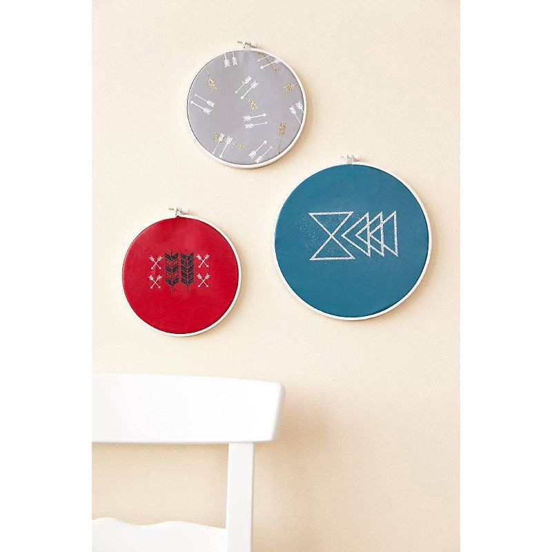 slide 3 of 4, Cricut 12"x19" Glitter Iron-On - Silver, 1 ct