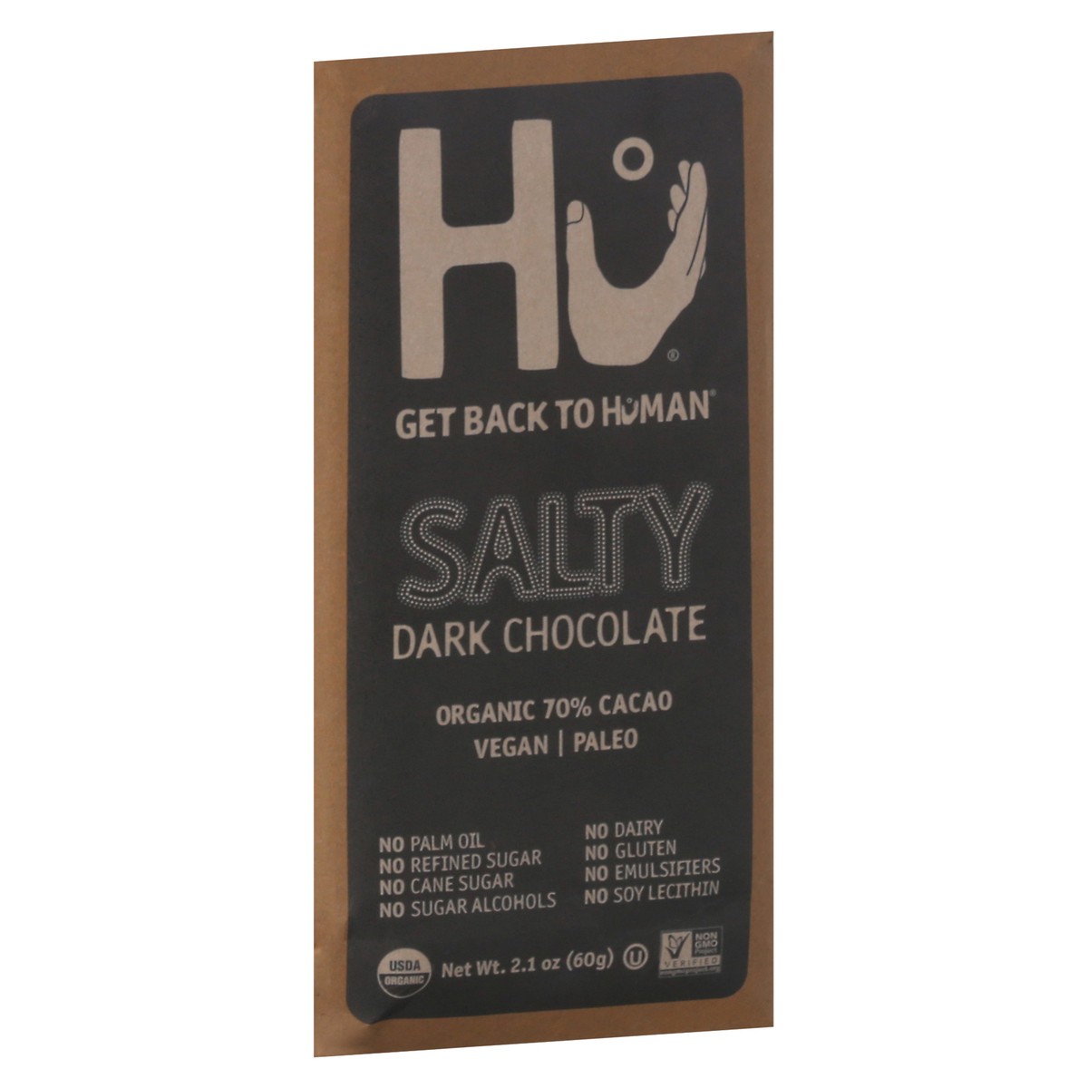 slide 5 of 9, Hu Salty Dark Chocolate 2.1 oz, 2.1 oz