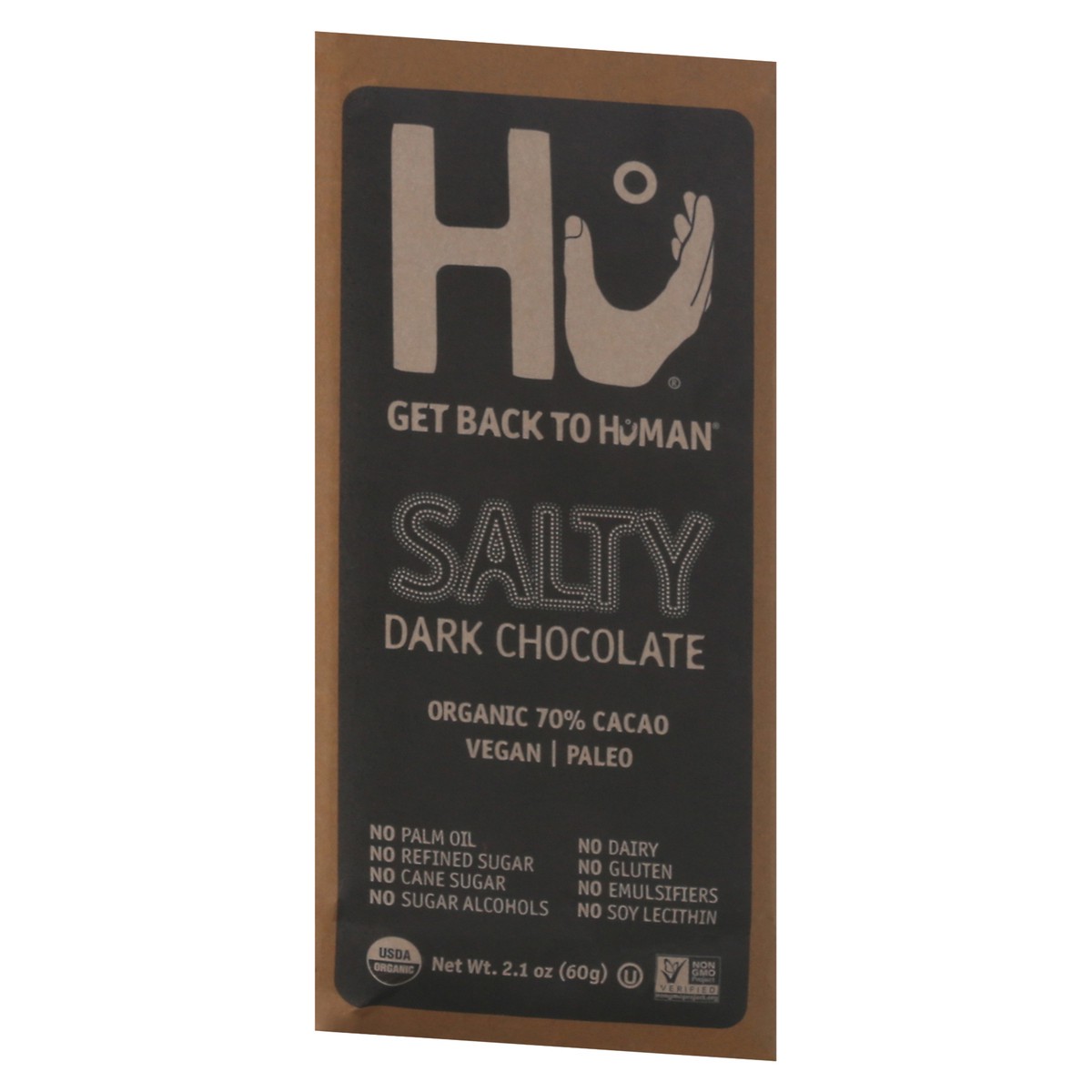 slide 9 of 9, Hu Salty Dark Chocolate 2.1 oz, 2.1 oz