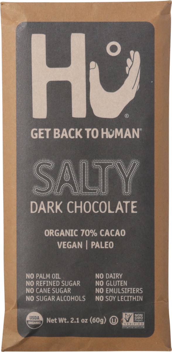 slide 7 of 9, Hu Salty Dark Chocolate 2.1 oz, 2.1 oz