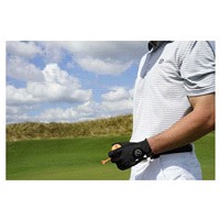 slide 4 of 9, Zero Friction Men's Left Hand Compression-Fit Synthetic Golf Glove Multipack, Universal Fit One Size, One Size