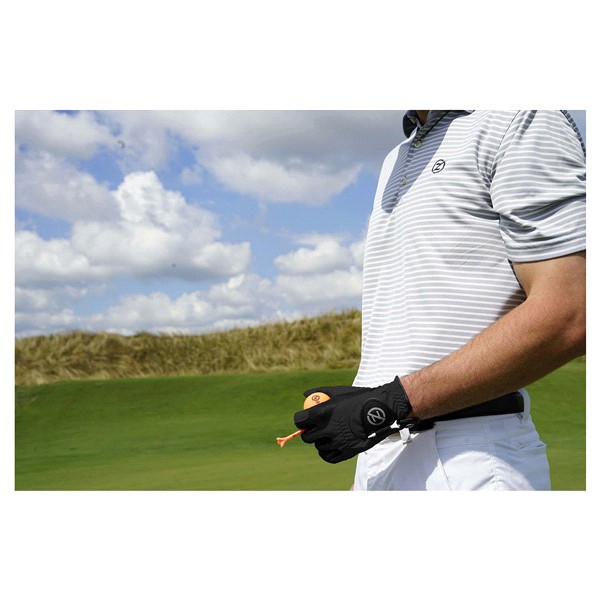slide 3 of 9, Zero Friction Men's Left Hand Compression-Fit Synthetic Golf Glove Multipack, Universal Fit One Size, One Size