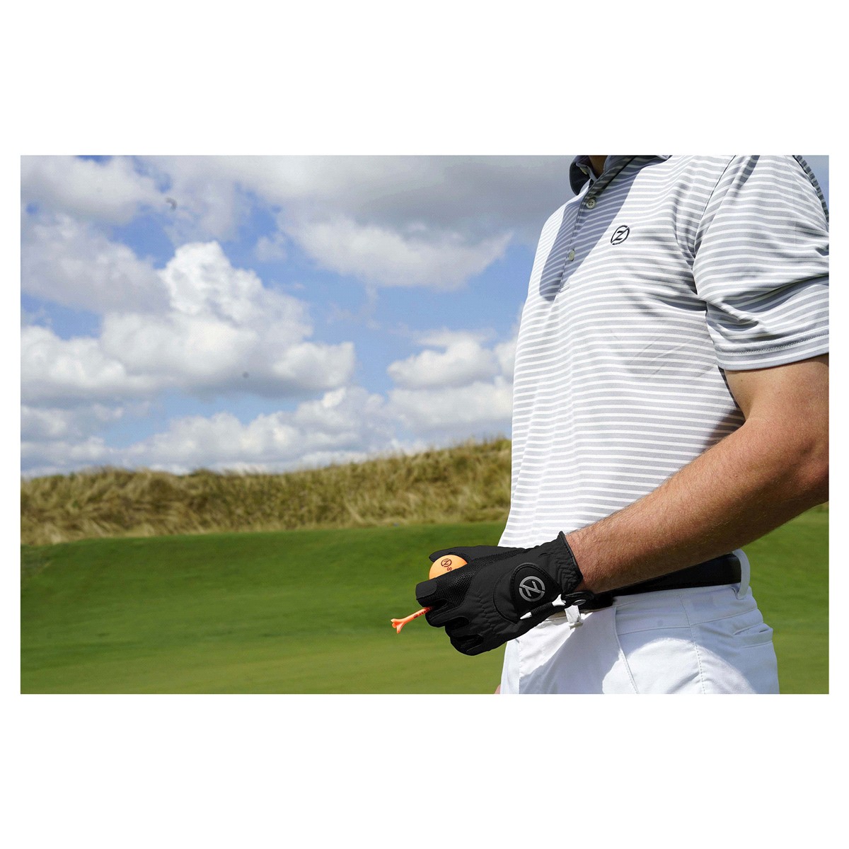 slide 9 of 9, Zero Friction Men's Left Hand Compression-Fit Synthetic Golf Glove Multipack, Universal Fit One Size, One Size
