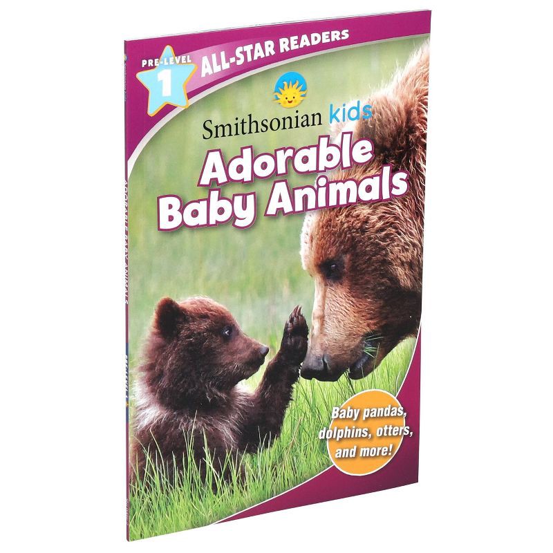 slide 2 of 4, Silver Dolphin Smithsonian All-Star Readers Pre-Level 1: Adorable Baby Animals - (Smithsonian Leveled Readers) by Courtney Acampora (Paperback), 1 ct