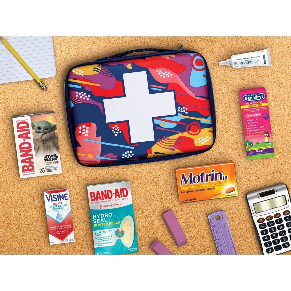slide 3 of 3, Band-Aid Build Your Own First Aid Kit Designer Bag, 1 ct