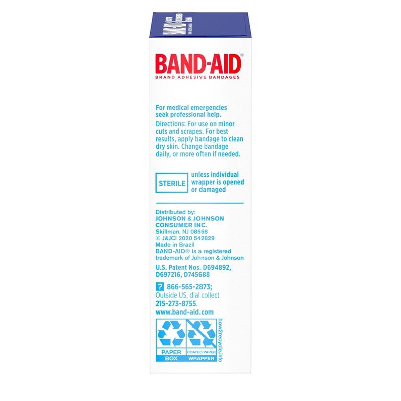 slide 8 of 8, Band-Aid Water Block Adhesive Bandages - 20ct, 20 ct