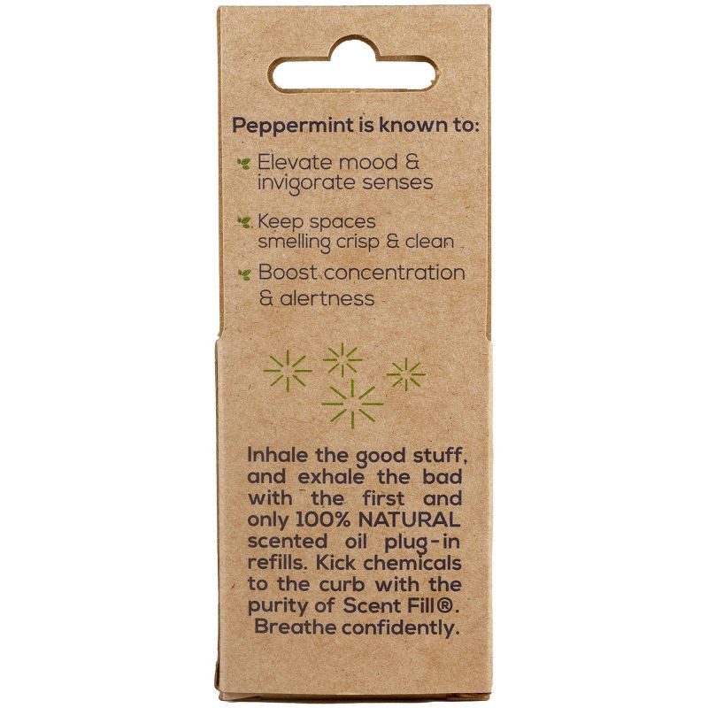 slide 4 of 6, Scent Fill Oil Plugin Refill - Peppermint Scented - 0.68 fl oz, 0.68 fl oz