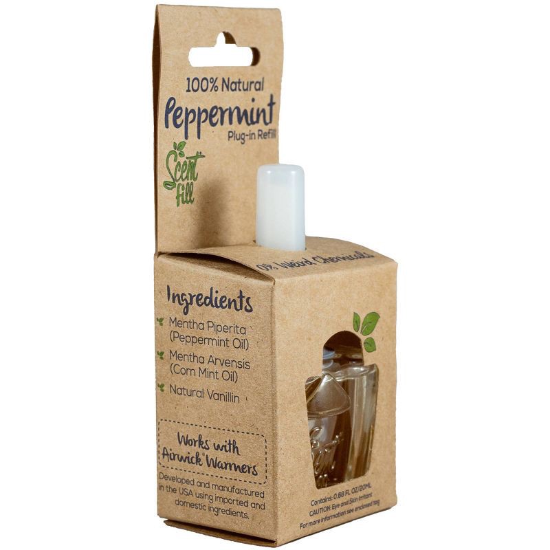 slide 5 of 6, Scent Fill Oil Plugin Refill - Peppermint Scented - 0.68 fl oz, 0.68 fl oz