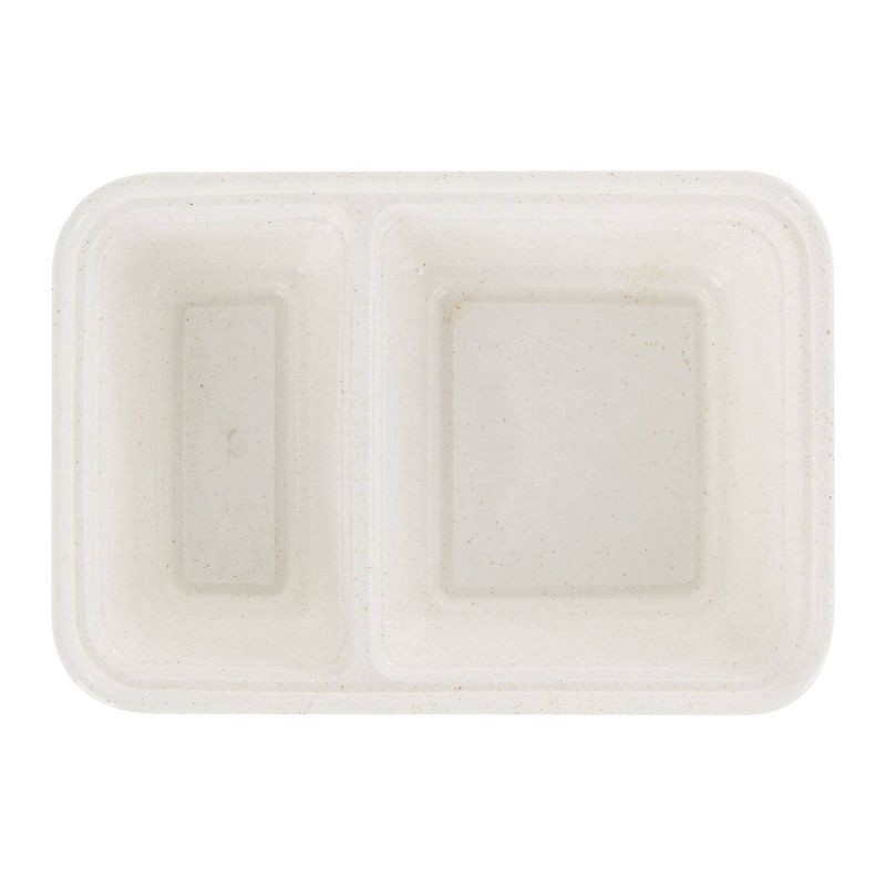 slide 5 of 8, Simply Green Divided Meal Prep Containers - 10pk, 10 ct