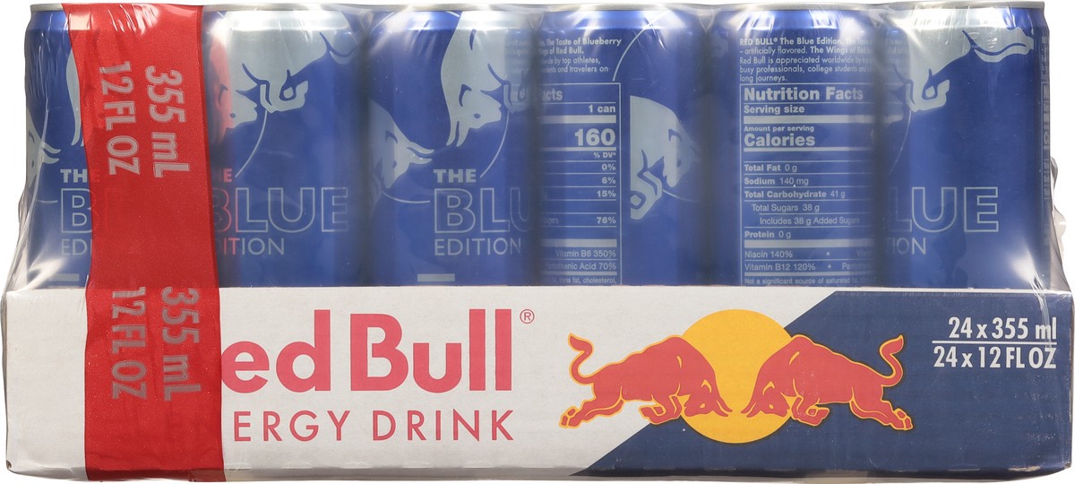 slide 3 of 9, Red Bull Energy Drink, Blueberry, 24 ct