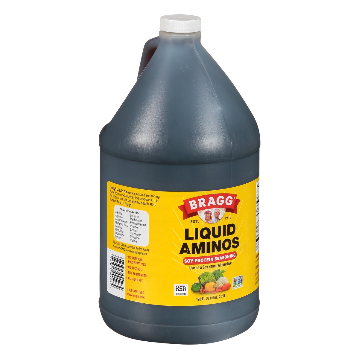 slide 2 of 13, Bragg Liquid Aminos 128 oz, 128 fl oz