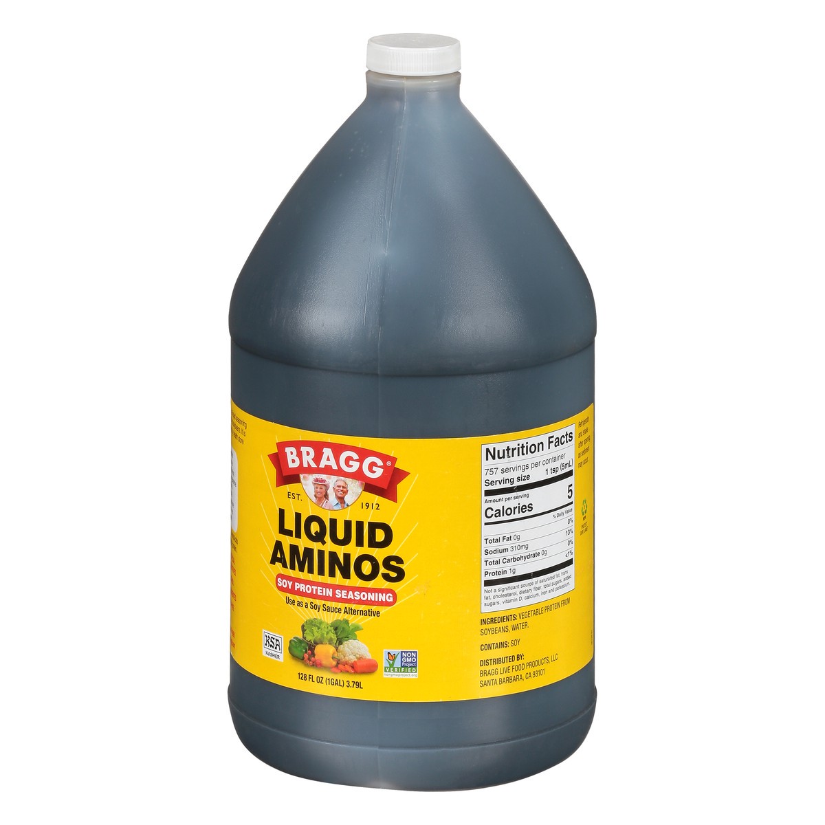 slide 3 of 13, Bragg Liquid Aminos 128 oz, 128 fl oz