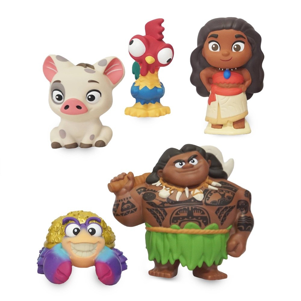 slide 2 of 4, Disney Moana Bath Toy Set - Disney store, 1 ct